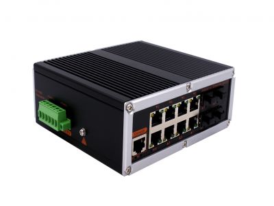 千兆四光八電管理型工業(yè)交換機 千兆四光八電管理型工業(yè)交換機