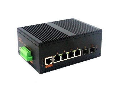 工業(yè)級（NT品牌）管理型千兆 2光4電工業(yè)級交換機(jī)