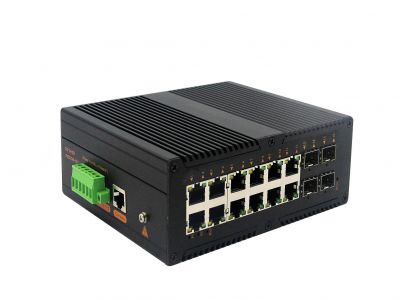 工業(yè)級（NT品牌）管理型千兆4光12電工業(yè)級交換機(jī)