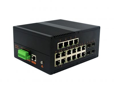 工業(yè)級（NT品牌）管理型千兆4光16電工業(yè)級交換機(jī)