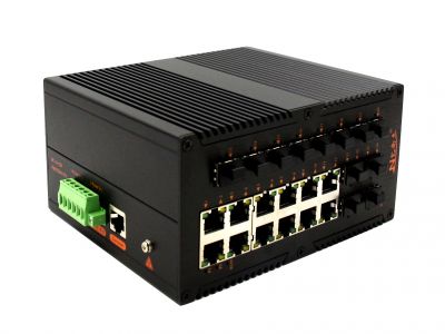 工業(yè)級（NT品牌）千兆網(wǎng)管12光12電交換機(jī)