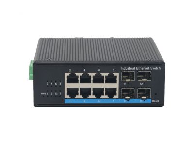 WEB管理型千兆4光8電SFP WEB管理型千兆4光8電SFP